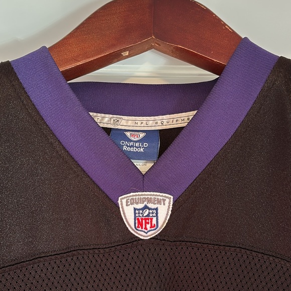 Reebok Baltimore Ravens Michael Oher #74 jersey in black, purple, white, & gold - Picture 2 of 16